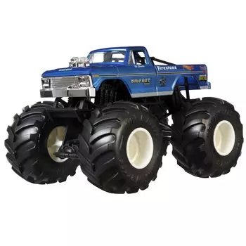Hot Wheels Monster Truck Big Size Bigfoot Car лет и GWL11 [Mini 124] [3 вверх]