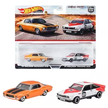 Hot Wheels Premium 2 Pack Holden Monaro GTS Holden Torana A9X летний и HKF50 73 / 77 [3 вверху]