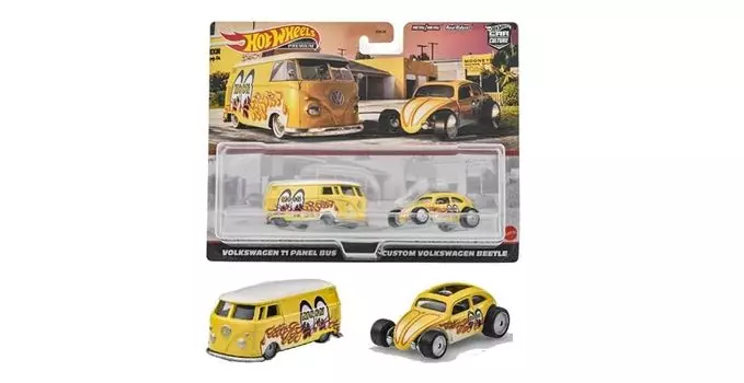 Hot Wheels Premium 2 Pack Volkswagen HBM01 Желтый