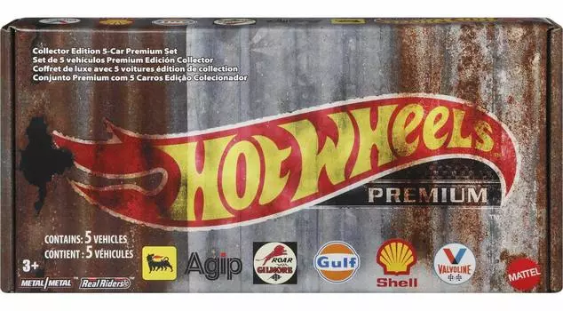 Hot Wheels Premium Box Винтажное масло GRM16 –
