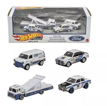 Hot Wheels Premium Collector Set Assortment Ford Race Team years old and - [3 up] 986G-GMH39