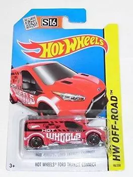 Hot WHeeLs S16 Hot Wheels C4982 982J JC HW HOT WHEELS FORD TRANSIT CONNECT Отдельный предмет Мини-автомобиль Автомобиль MATEL 98/250 OFF-ROAD
