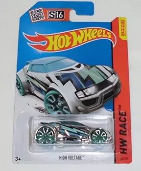 Hot WHeeLs S16 Hot Wheels C4982 982LLA HW RACE HIGH VOLTAGE Отдельная деталь Мини-машинка Машинка MATEL 156/250