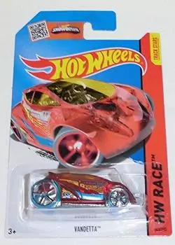 Hot WHeeLs SHOWDOWN Hot Wheels C4982 982LLA HW RACE VANDETTA Single Item Mini Car Car MATEL 143/250