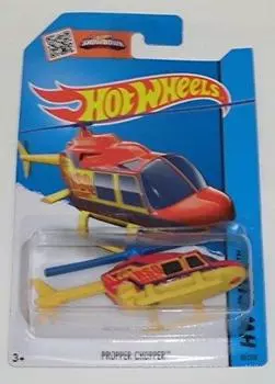 Hot WHeeLs SHOWDOWN Hot Wheels C4982 982LLA HW CITY PROPPER CHOPPER Отдельный предмет Мини-машина Вертолет MATEL 52/250