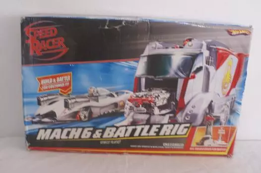 Hot Wheels Speed Racer Mach Battle Трейлер и