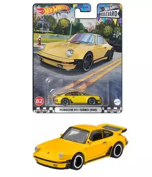 Hot Wheels сплав стали Boulevard Porsche 911 Turbo 3 года HKF34 - (930) [Из старого]