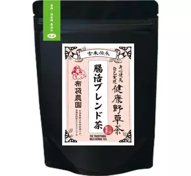 Hotei Farm Intestine Blend Made in No Additives Jerusalem Brown Quercus Pigeon Black Mulberry Tea 30 Packs Tea, Japan, (Fragrances, Preservatives,