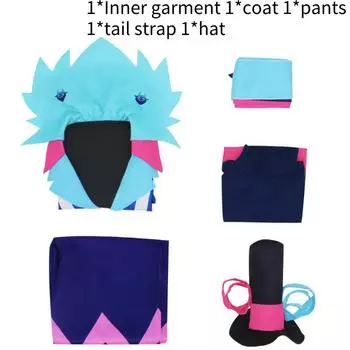 Hotel Boss Helluva Cosplay Costume Spandex Material Outfit Performance L