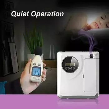 Hotel Large Area Fragrance Aroma Diffuser 200ml Function Scent for Office Intelligent Control Aroma Timer Essential Oil Machine CN чёрный