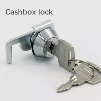 Hotel Shop Cash Tray Box Lock Replacement Supermarket Money Case Locks Cylinder Coin Bank Repair Modified Hardware