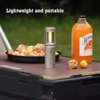 HOTO Monkey Camping Lights 3 в 1 Наружное освещение IPX6 Водонепроницаемый Длительный срок службы батареи Легкий вес золотой