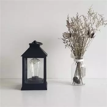 Hotsales Led Plastic Remote Control Candle Lantern For Home Wedding Home Garden Decoration Lantern чёрный
