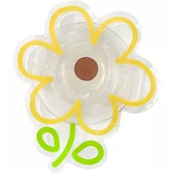 Hotty Mall Sunflower Acrylic Smart Talk, transparent, 1 piece