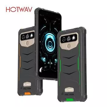 HOTWAV T5 Max Rugged Smartphone Android 13 OS MTK6761 6.0 Inch Screen Phone 4GB 64GB 6050mAh Massive Battery NFC Cell Phone