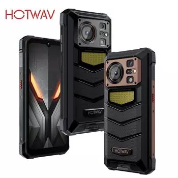 HOTWAV W11 Rugged Smartphone 6.6 FHD+ 24MP Night Vision 20800mAh 280LM Flashlight 33W Fast Charging Cellphones