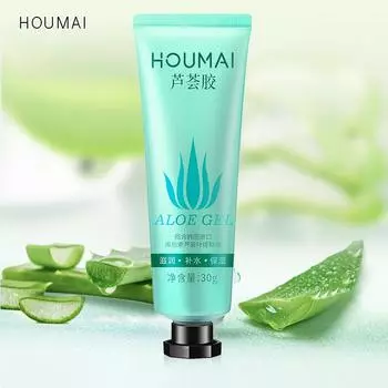HOUMAI Гель-эмульсия с алоэ вера, увлажняющий лосьон для тела, уход за лицом, осветляющая кожа, средства по уходу за кожей 30g