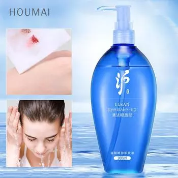 HOUMAI Gentle Средство для снятия макияжа с глаз Освежающее очищающее средство Нежная очищающая вода 300ml