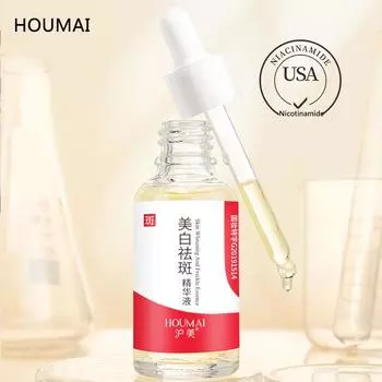 HOUMAI Никотинамидная эссенция против веснушек, восстанавливающая кожу, увлажняющая и сужающая поры эссенция для ухода за лицом 30ml