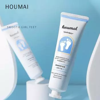 HOUMAI Увлажняющий крем для ног с грейпфрутом Увлажняющий и осветляющий цвет лица, нежный и освежающий крем для ухода за ногами 30ml