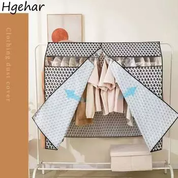 Houndstooth Clothing Covers Multi-function Storage Bags for Dress Suit Coat Fashion Simple Garment Bag Household Protective Ins