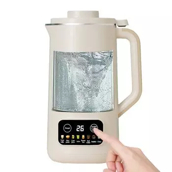 Hour Vitamin MACOLAUDER Соевый молоковар 600 мл Суповница Кашеварка Нагревательный блендер Кухонный комбайн Полностью автоматический миксер Маленький блендер Тихий дизайн