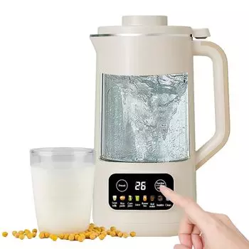 Hour Vitamin MACOLAUDER Соевый молоковарка 600 мл Суповница Кашеварка Джемоварка Соковыжималка Чашка Кастрюля Миксер Маленький блендер Домашний офис Тихий 12