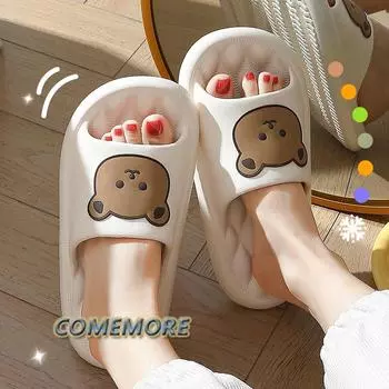 Тапочки для дома, дивана, женские, мужские, для дома, на открытом воздухе, качественная подошва, мягкая, ЭВА, нескользящая обувь, женские, мужские, для пляжа, для душа 36-37