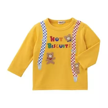 HOUSE Hot Длинный рукав Мальчики Девочки Детская одежда Желтый 110 см [MIKI Biscuits] Футболка Детская 71-5201-686 жёлтый