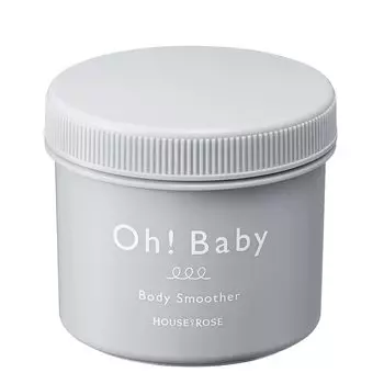 House of Rose Body Smoother BK 350 г травяной цитрусовый скраб для тела уход за телом массаж охлаждающий белый уголь термальная вода пилинг для локтей, колен, пяток, ягодиц