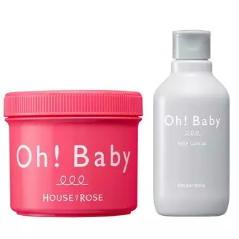House of Rose Body Smoother Jelly Lotion Citrus Set Body Scrub Body Lotion Body Water Сделано в Японии Подарок (Без запаха) & (Травяной Аромат) Женский