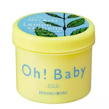 House of Rose Body Smoother LV Verbena 350 г Скраб для тела Уход за телом Вода из горячих источников Отшелушивающий уход для локтей, колен, пяток и ягодиц Подарок для женщин и мужчин Сделано в Японии
