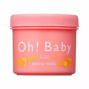 House of Rose Body Smoother PL Грейпфрутовый лимонад 350 г Скраб для тела (Розовый и аромат) /