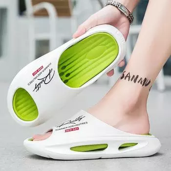 House Slippers Man Shoes Men EVA Slides Men Summer Sandals Mens Slipper Man Casual Sandal Indoor Home Bathroom Non-slip Men Shoe 40-41