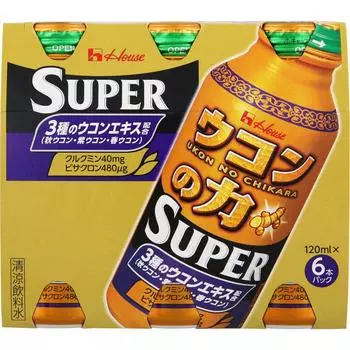 House Wellness Foods Turmeric Power Super 120 мл x 6 Тоник для печени Куркума 1 set