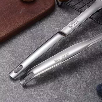 Household De-oiling Colander Rustproof Easy Cleaning Stainless Steel Silver Kitchen Gadgets Oil Filter Spoons Smooth Edge 59g