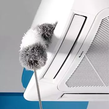 Household Long Handle Gap Dust Removal Roof Cleaning Feather Duster Dust Brush Dust Cleaner Dusters 2