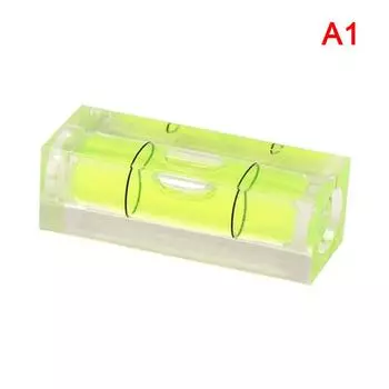 Household Mini Square High Precision Green Round Bullseye Range Bubble