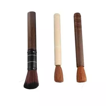 Household Sandalwood Handle Teaware Cleaning Brush Tea Cup Cleaner Tea Accessories Tea Brushes B