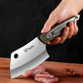 Household stainless steel cutting knife, high-end fruit sharp cutting knife, women s special mini knife