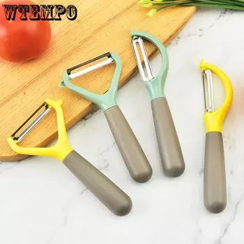 Household Stainless Steel Peeler Melon Shaver Creative Multi-purpose Paring Knife Melon Fruit Potato Scraper