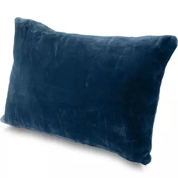 HOUSR Подушка Одинарная Для Одеяла Конверт Моющийся Чехол, Теплый, Микрофибра, Изделие, Зима, Гладкая, Антистатическая, Сенсорная, Тип, (43X63см, темно-синий)