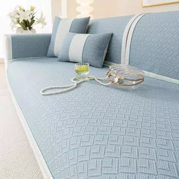 housse de canape dangle гостиная противоскользящий чехол для дивана летний скандинавский трехместный диванный чехол для подушки чехол Funda Cojin 70X70cm 1pc зелёный