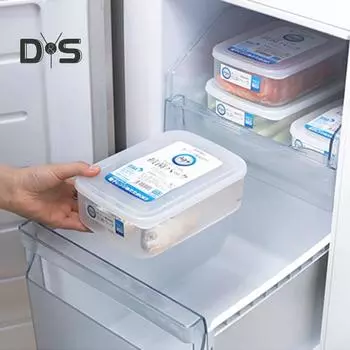 HOW-E Ящик для хранения Многофункциональный пластиковый ящик для хранения продуктов питания для кухни 1300ML чистый