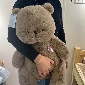 Ховейда Плюшевая игрушка Спящая Успокаивающая Кукла Кролик Кукла Животное Новогодний Подарок Детская Кукла Small total length 25cm