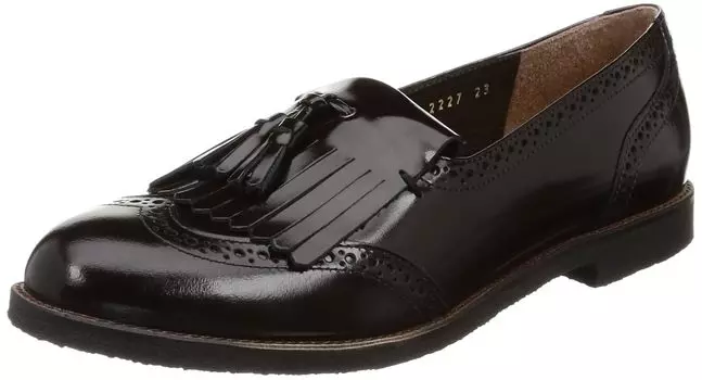 Howell Flat Loafers Tassel Motif Fringe Flat Shoes DBRW Glass cm E [Margaret Idea] Women s 23.0