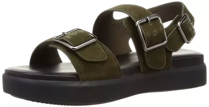 Howell Sandals Footbed Ankle Strap Sandals 2765 KAS cm E [Margaret Idea] Women s 24.0