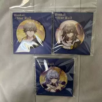 Hoyoland Starrail Can Badge