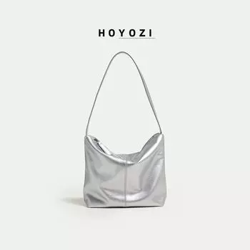 Hoyozi Normcore Silver Lightweight Small Youjia Bag Silver [In Stock]]