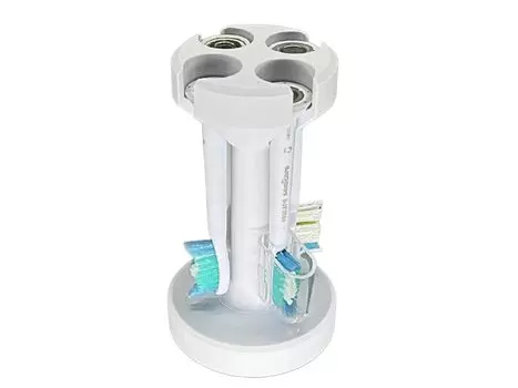 HOYT DESIGN Совместимость с электрической зубной щеткой Philips Sonicare, сменный держатель для насадки, подставка-органайзер белый